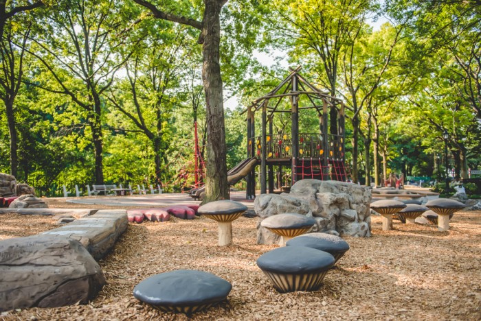 Nature-Inspired Freestanding Play Equipment.